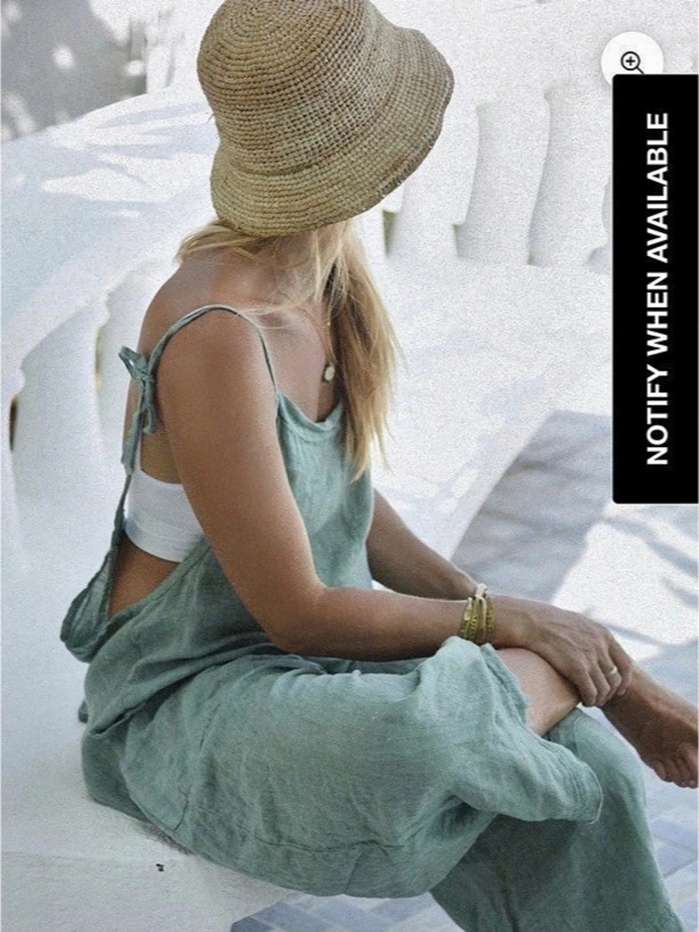 Beachwood The Label Green Jumpsuit Like New